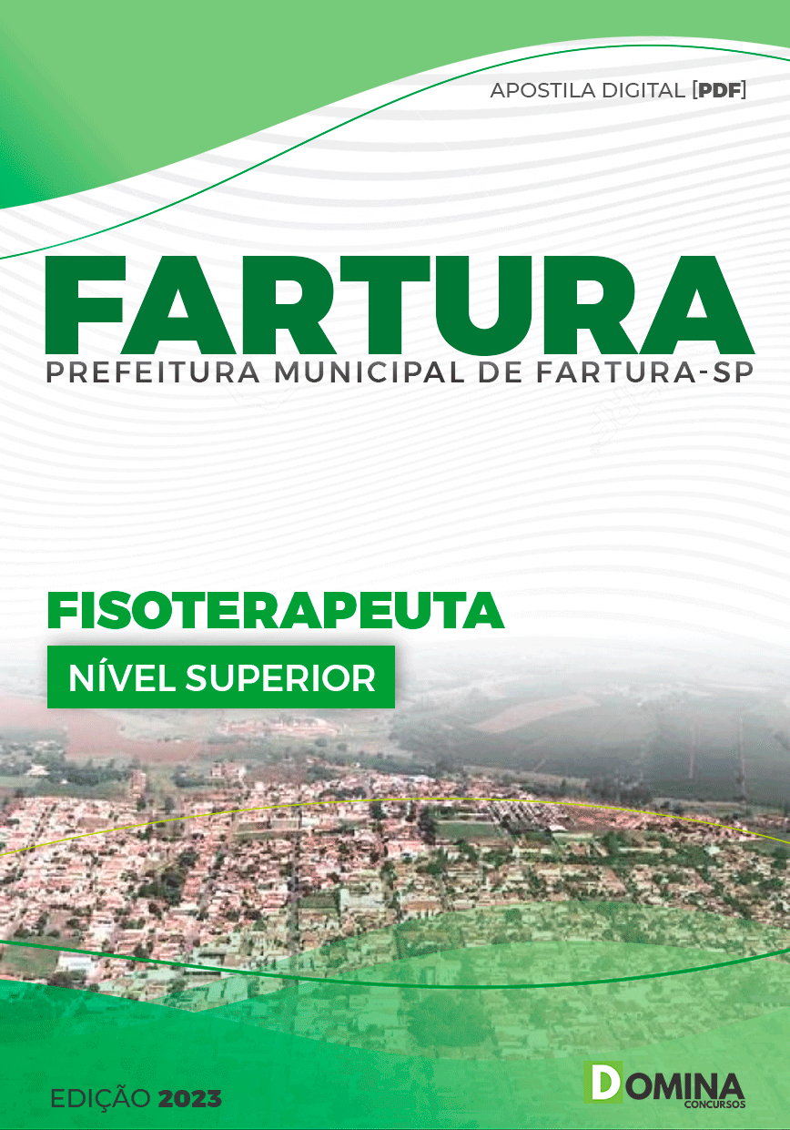 Apostila Concurso Pref Fartura SP 2023 Fisioterapeuta