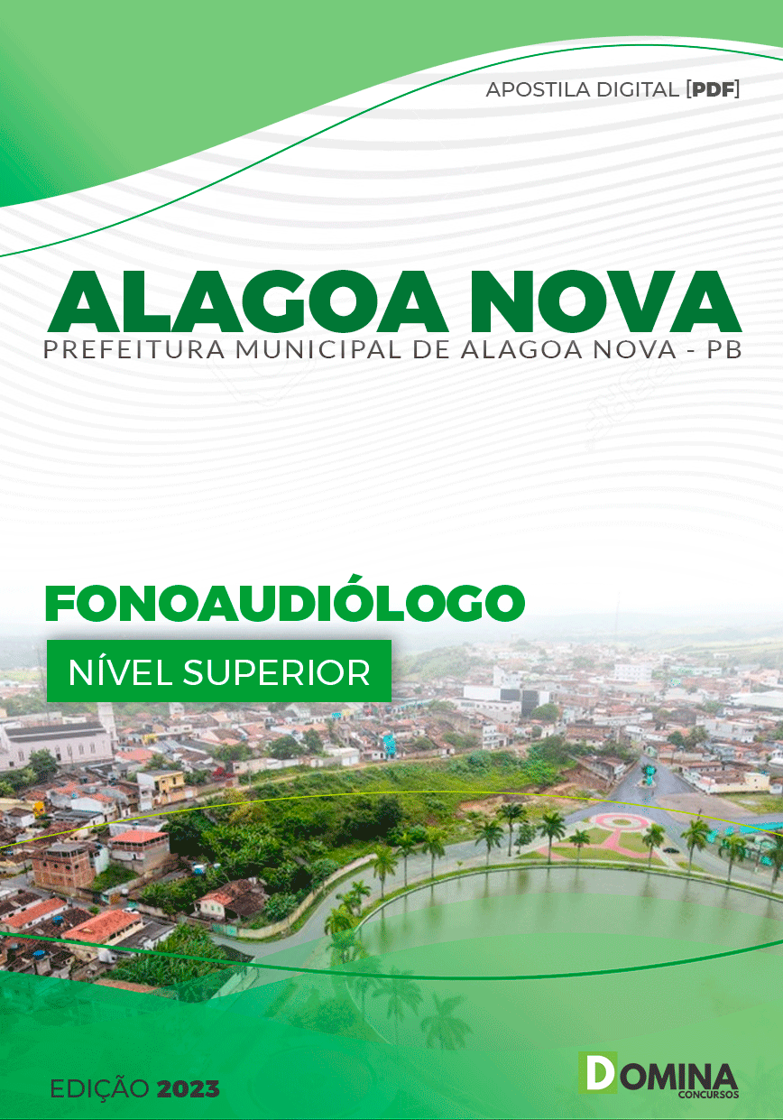 Apostila Pref Alagoa Nova PB 2023 Fonoaudiólogo