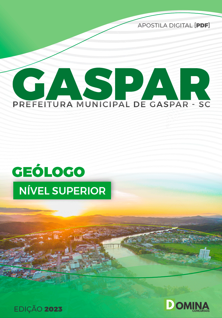Apostila Pref Gaspar SC 2023 Geólogo