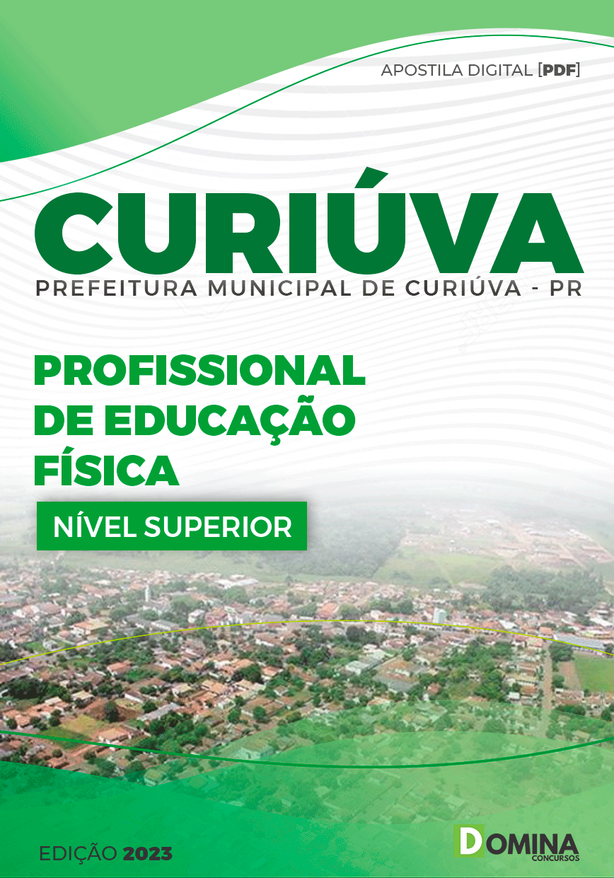 Apostila Pref Curiúva PR 2023 Profissional Educação Física