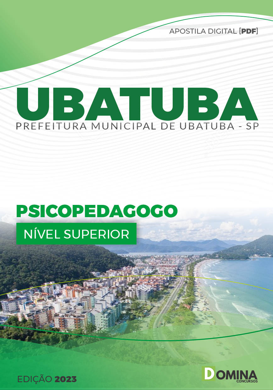 Apostila Concurso Pref Ubatuba SP 2023 Psicopedagogo