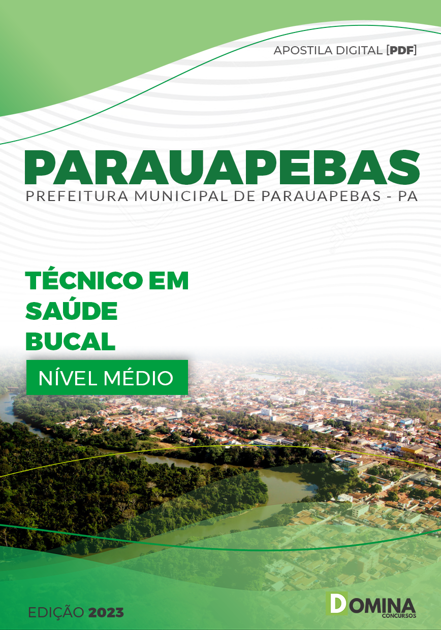 Apostila Pref Parauapebas PA 2023 Técnico Saúde Bucal