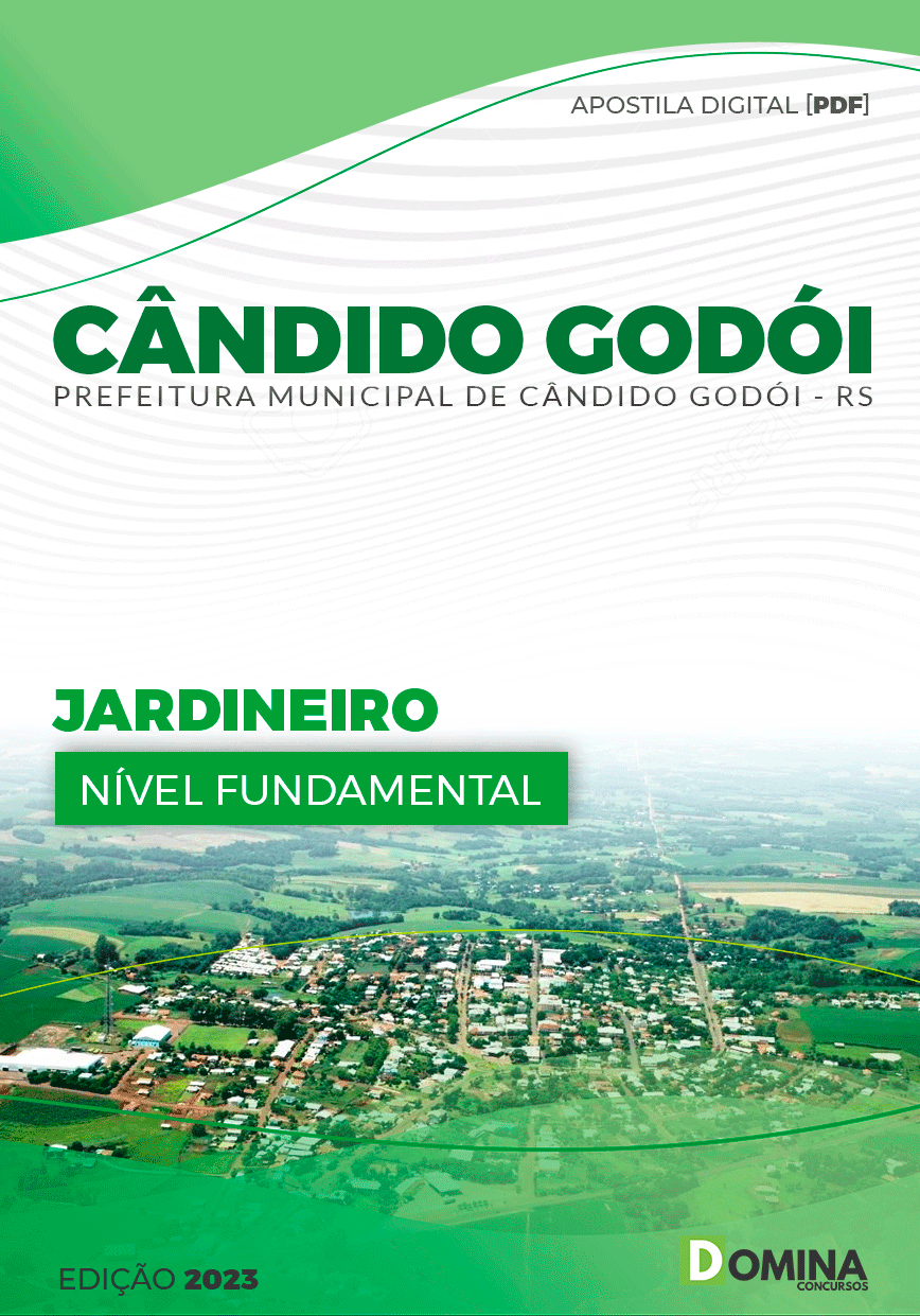 Apostila Pref Cândido Godói RS 2023 Jardineiro