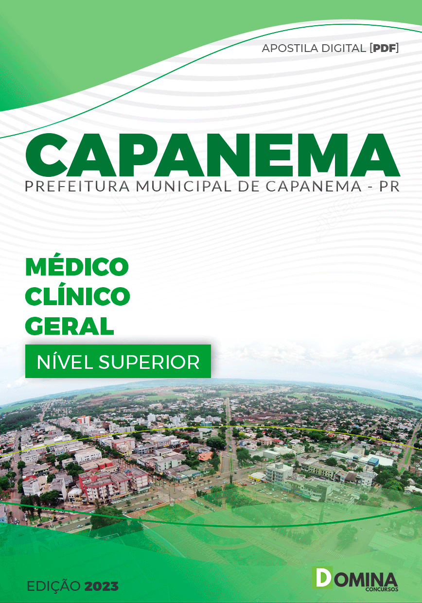 Apostila Pref Capanema PR 2023 Médico Clínico Geral