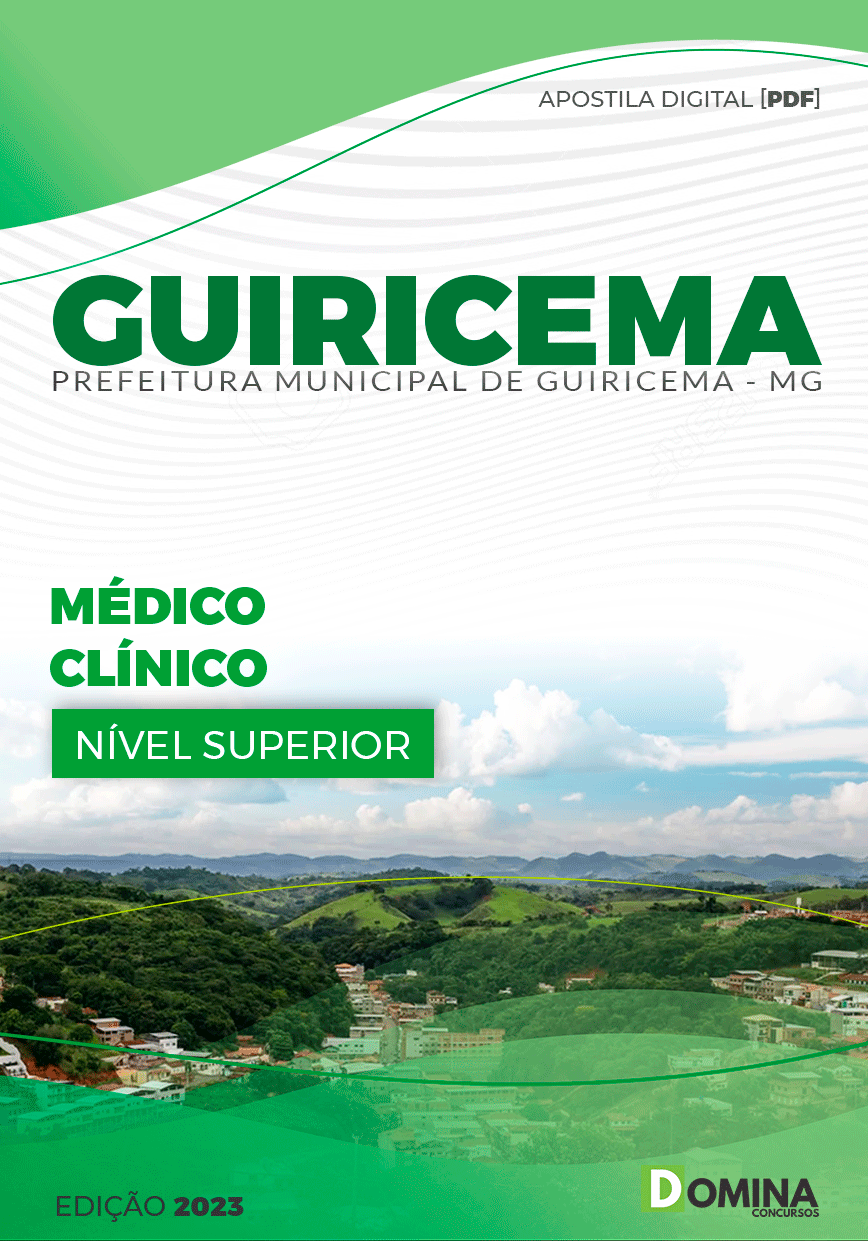 Apostila Pref Guiricema MG 2024 Médico Clínico