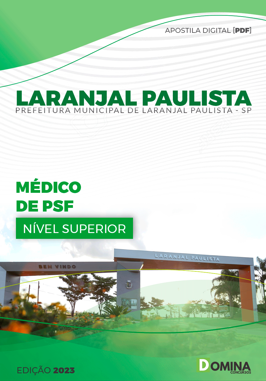 Apostila Pref Laranjal Paulista SP 2023 Médico PSF