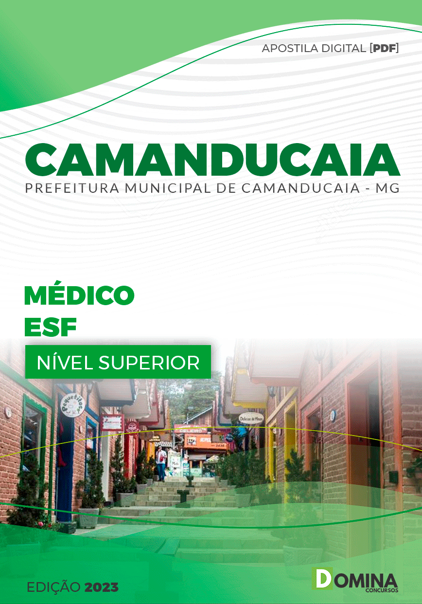 Apostila Pref Camanducaia MG 2024 Médico ESF