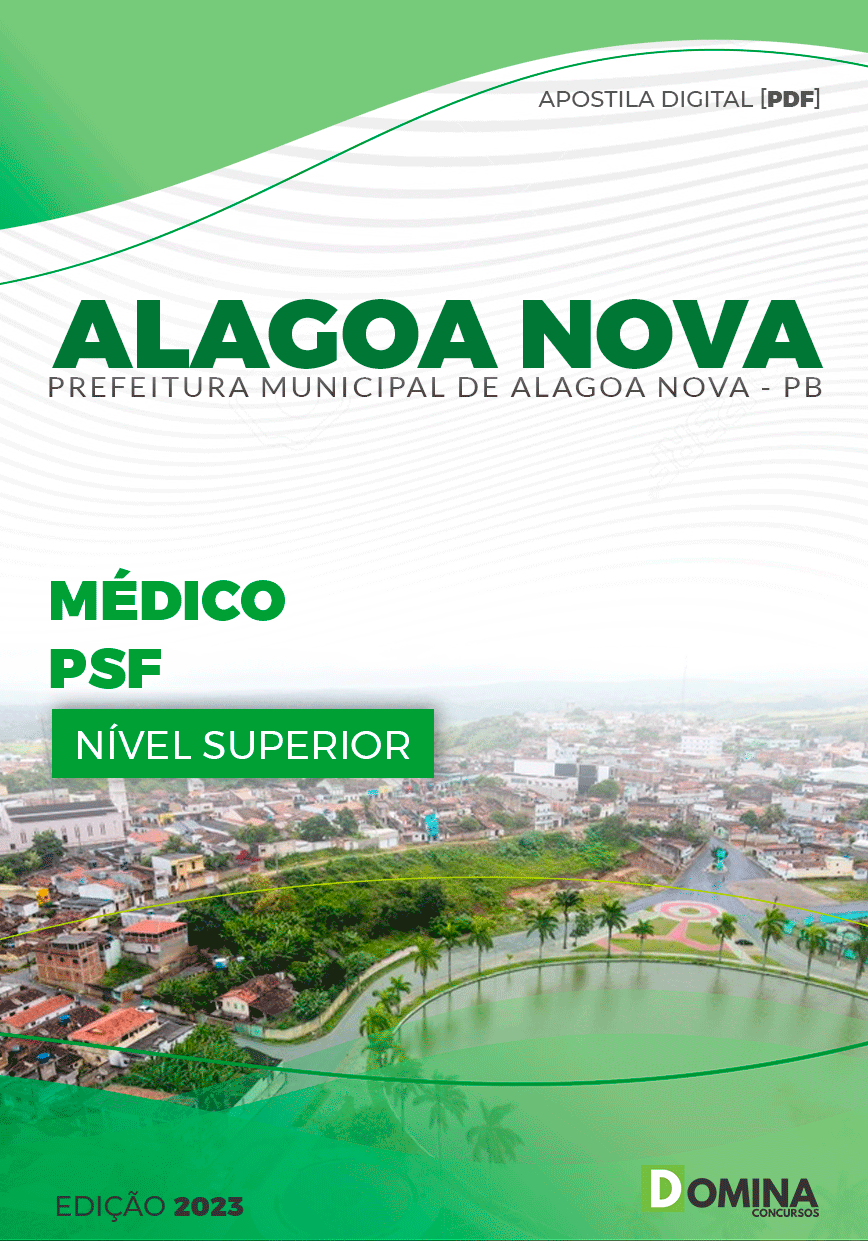 Apostila Pref Alagoa Nova PB 2023 Médico PSF