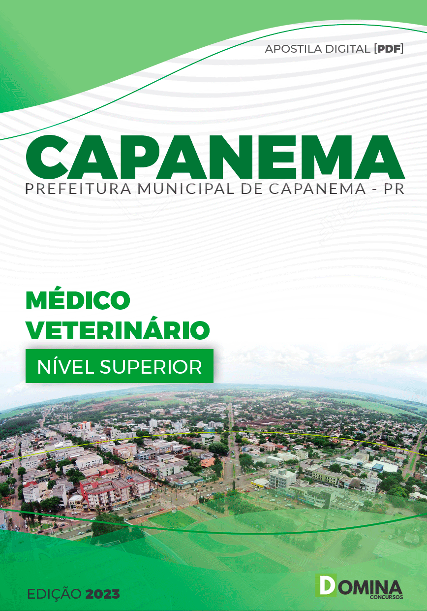 Apostila Pref Capanema PR 2023 Médico Veterinário