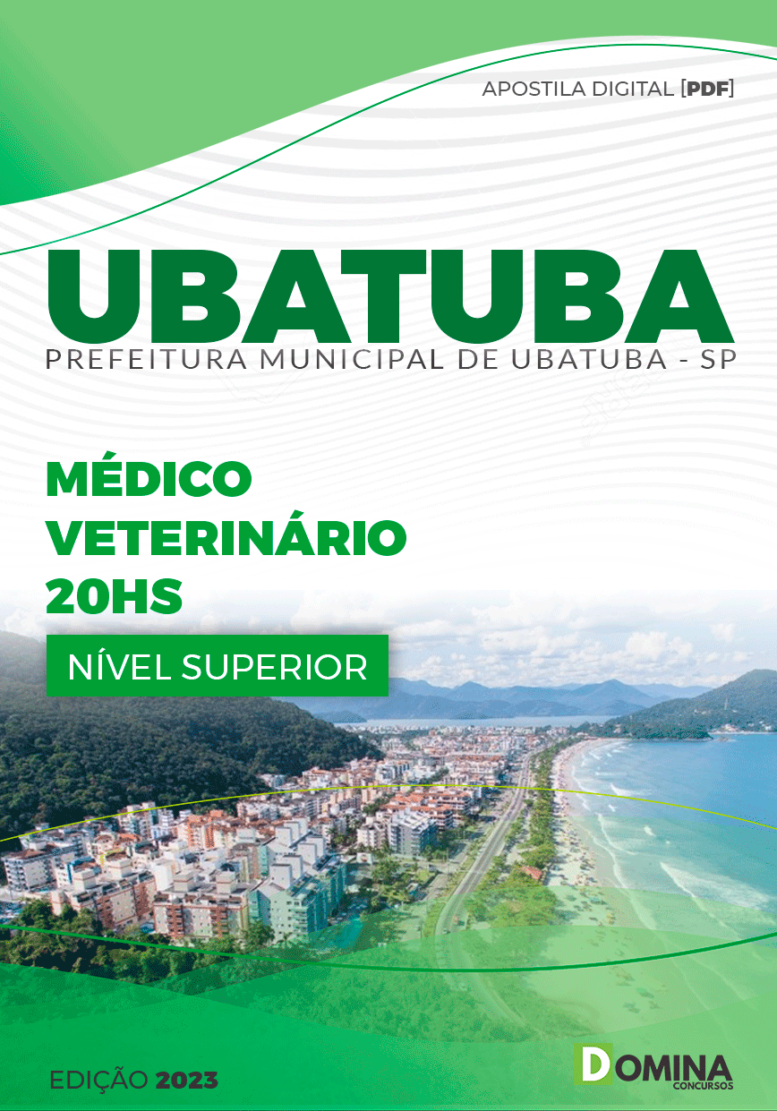 Apostila Concurso Pref Ubatuba SP 2023 Médico Veterinário