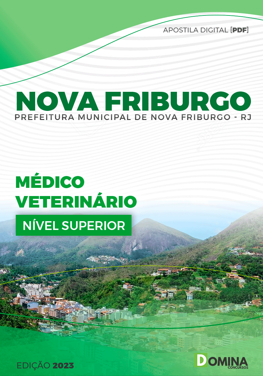 Apostila Pref Nova Friburgo RJ 2023 Médico Veterinário