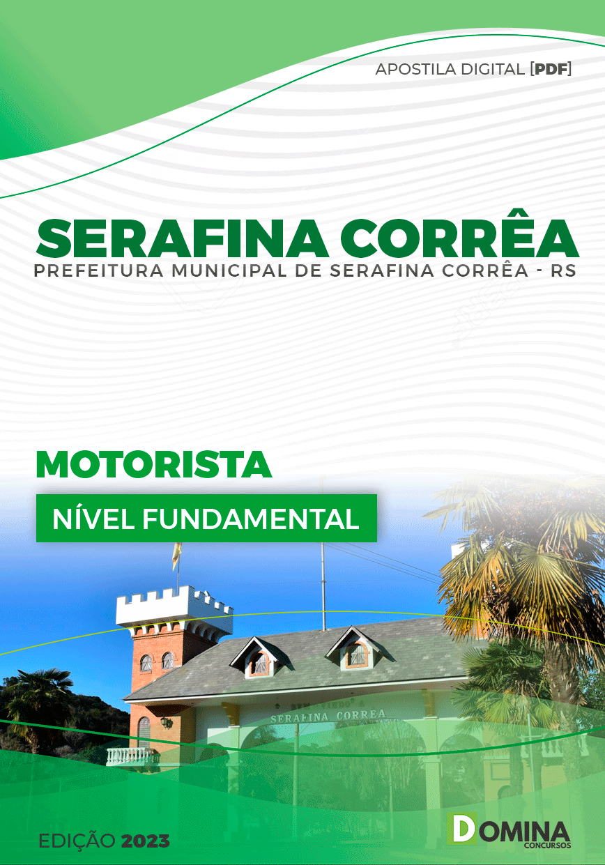 Pref Serafina Corrêa RS 2023 Motorista