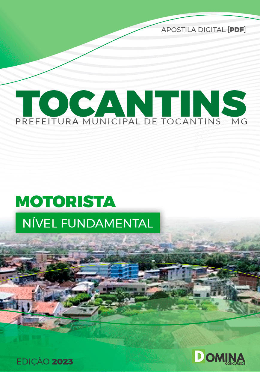 Apostila Concurso Pref Tocantins MG 2024 Motorista