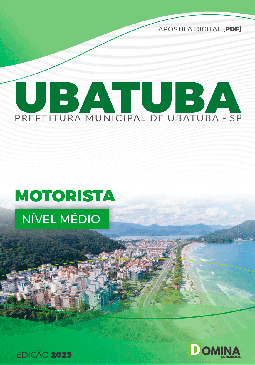 Apostila Concurso Pref Ubatuba SP 2023 Motorista