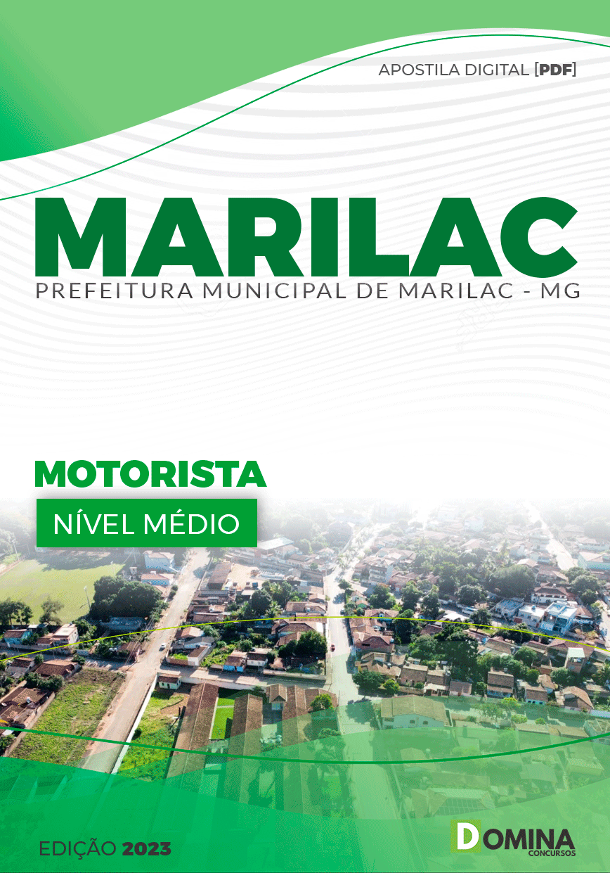 Apostila Pref Marilac MG 2023 Motorista