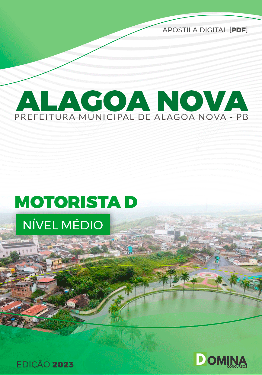 Apostila Pref Alagoa Nova PB 2023 Motorista D