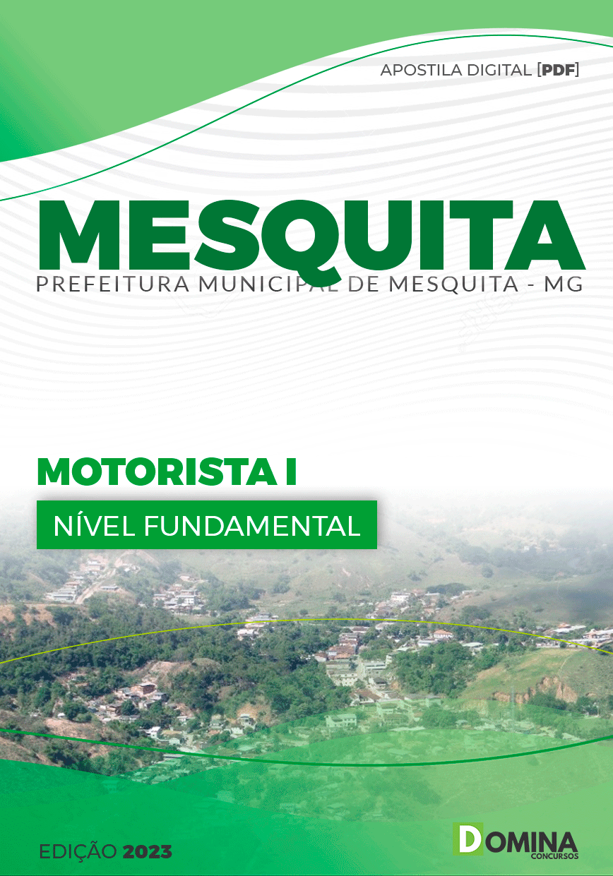 Apostila Concurso Pref Mesquita MG 2024 Motorista I