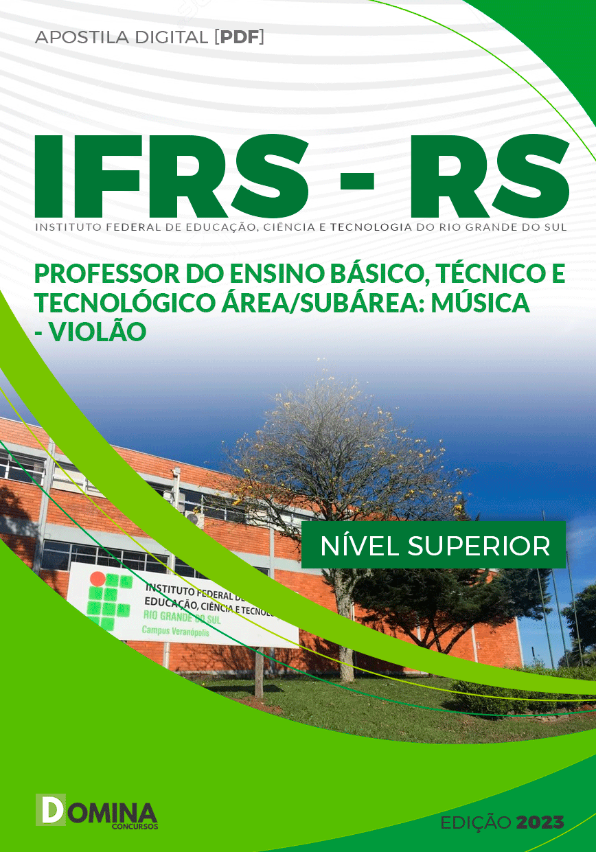 Apostila Concurso IFRS RS 2023 Professor Música Violão