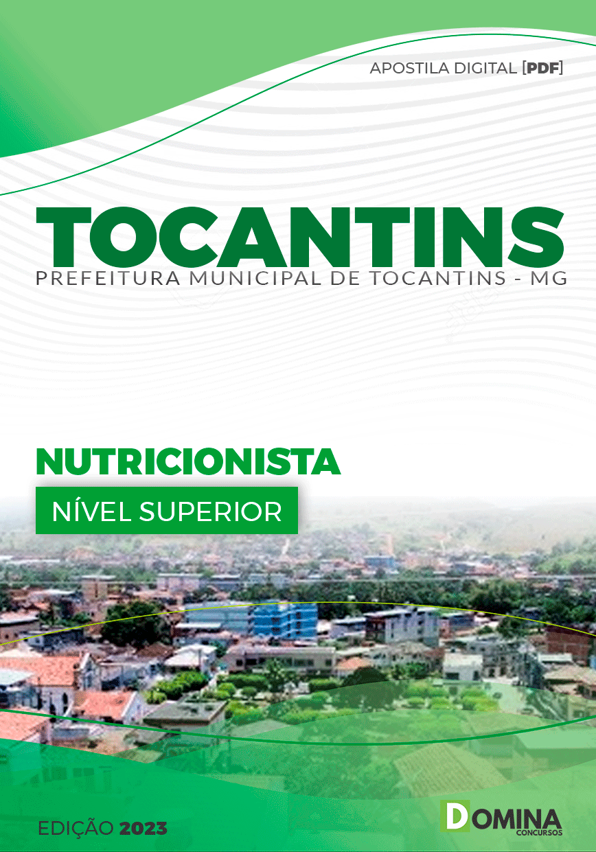 Apostila Concurso Pref Tocantins MG 2024 Nutricionista