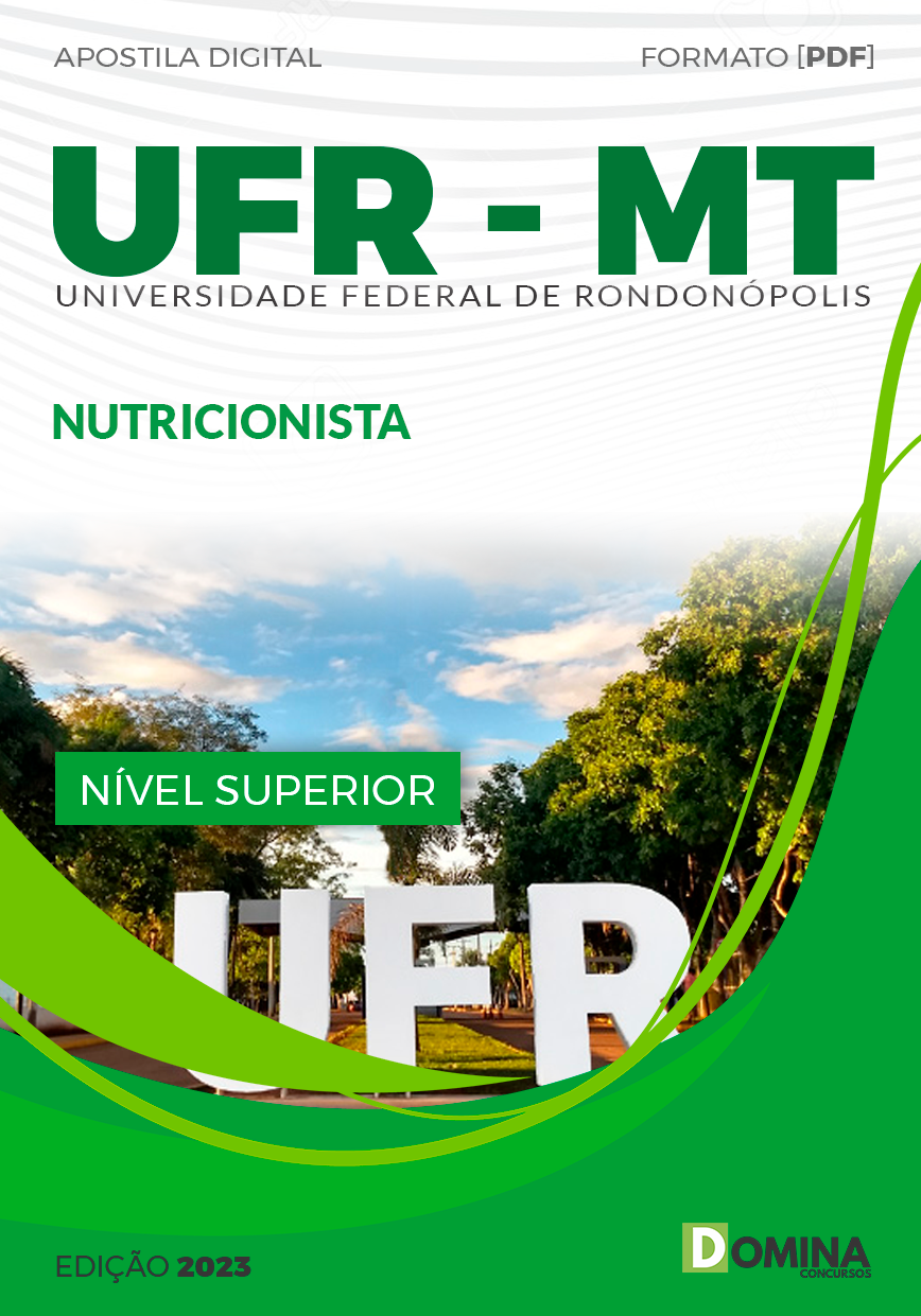 Apostila UFR MT 2023 Nutricionista