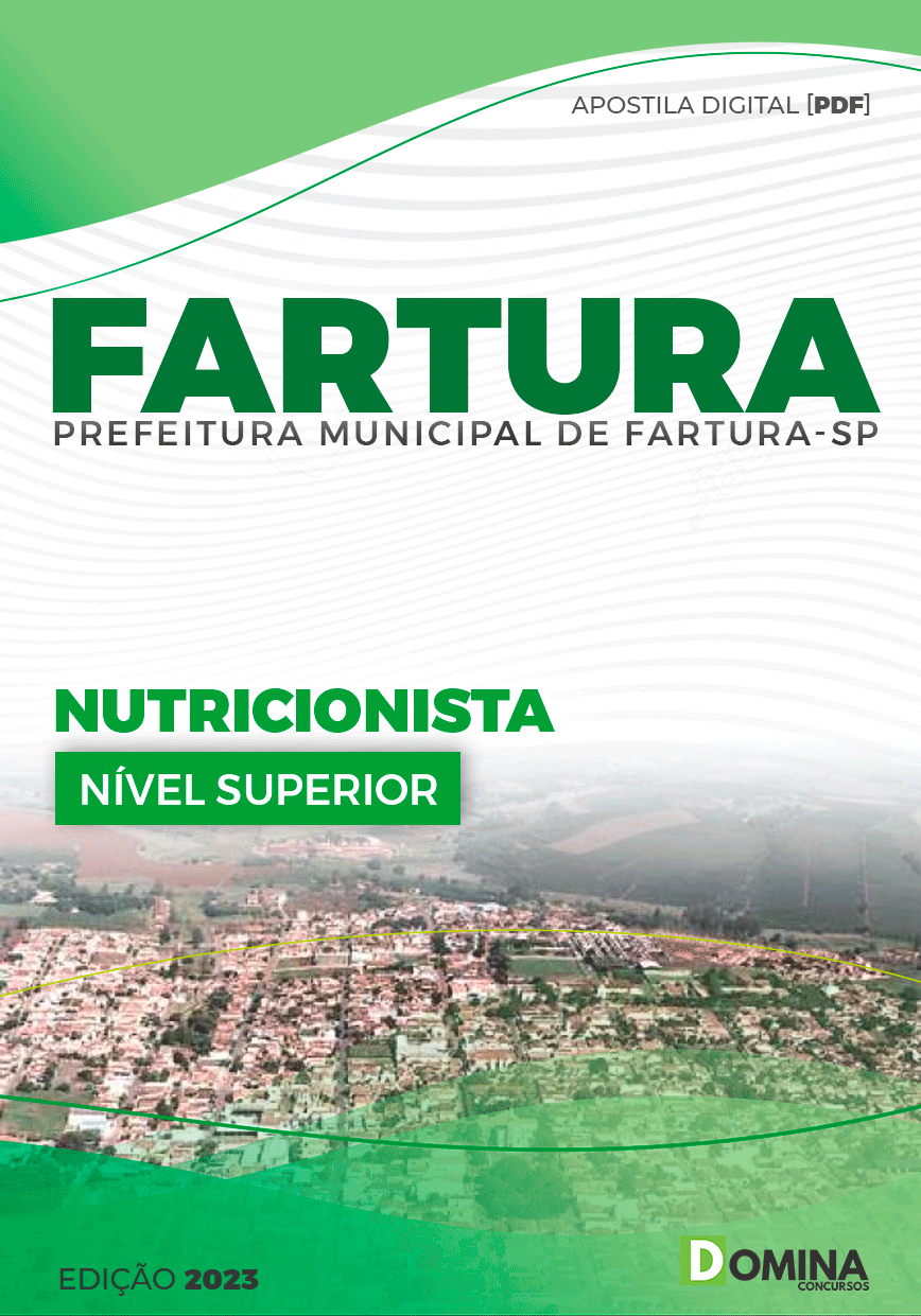 Apostila Concurso Pref Fartura SP 2023 Nutricionista