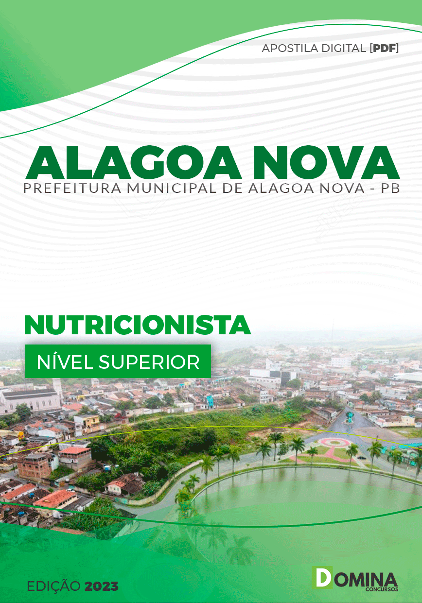 Apostila Pref Alagoa Nova PB 2023 Nutricionista