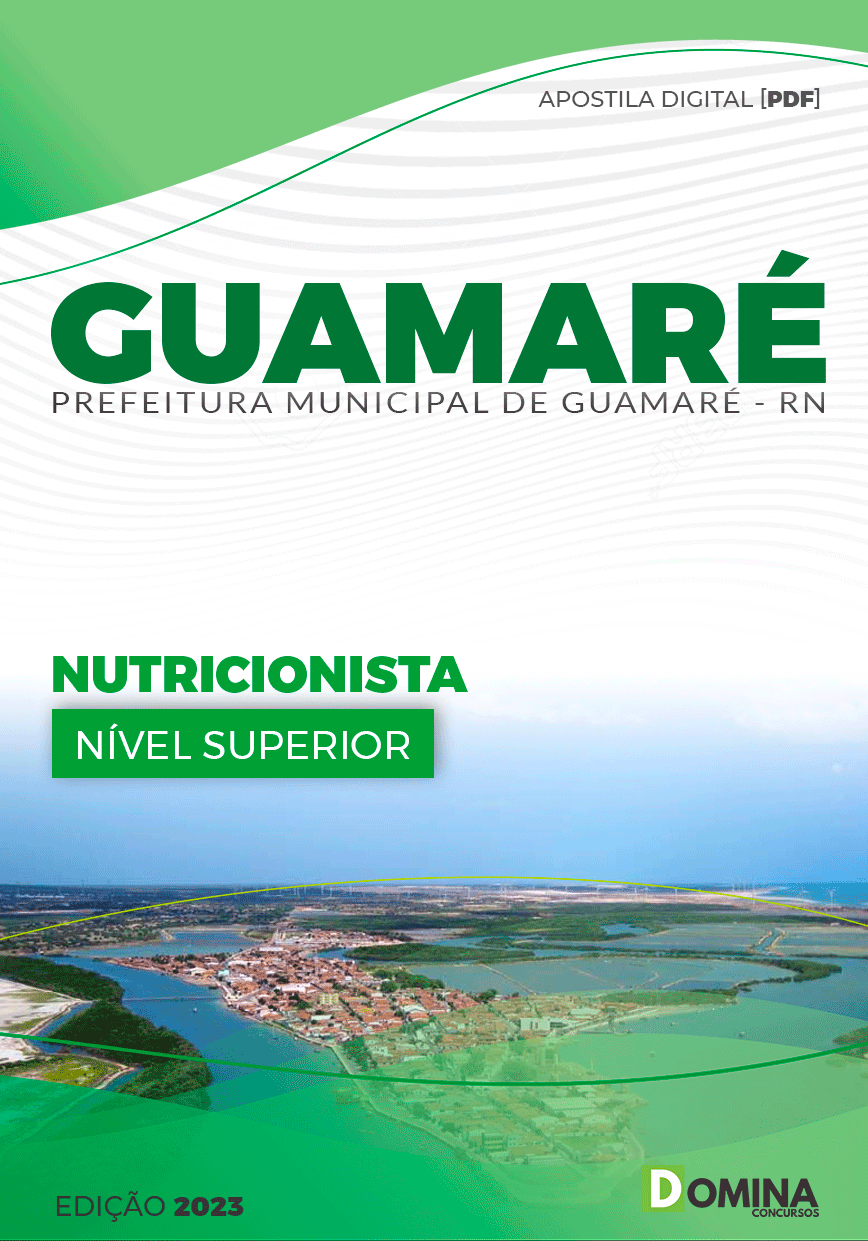 Apostila Pref Guamaré RN 2023 Nutricionista