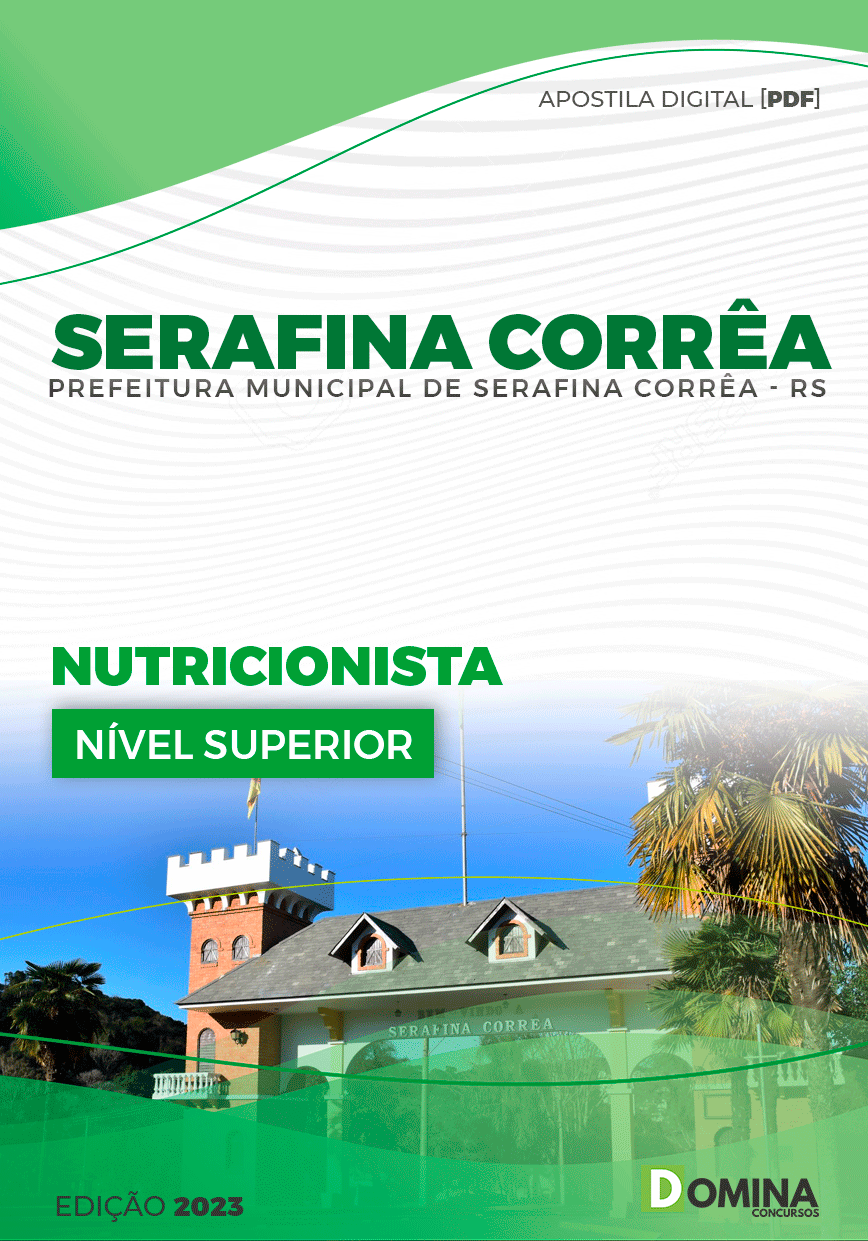 Pref Serafina Corrêa RS 2023 Nutricionista