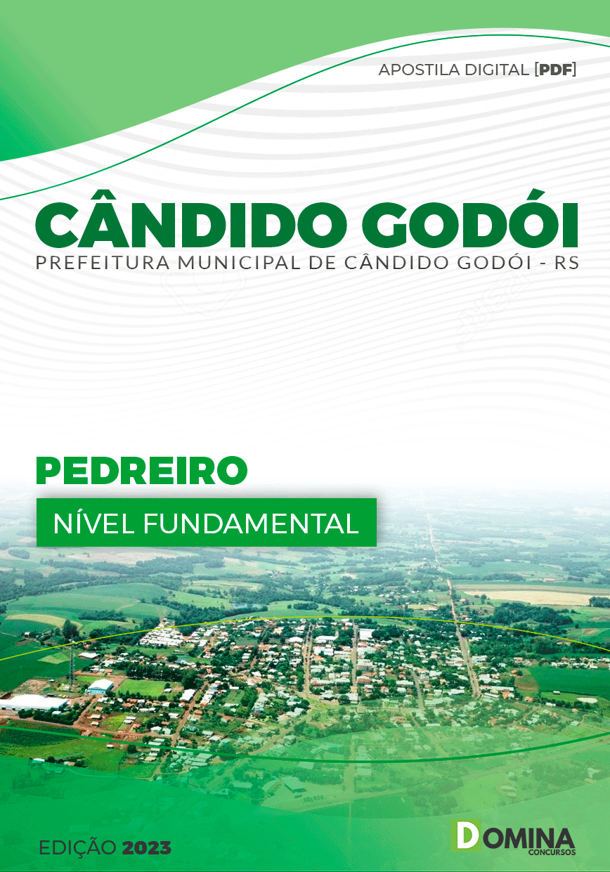 Apostila Pref Cândido Godói RS 2023 Pedreiro