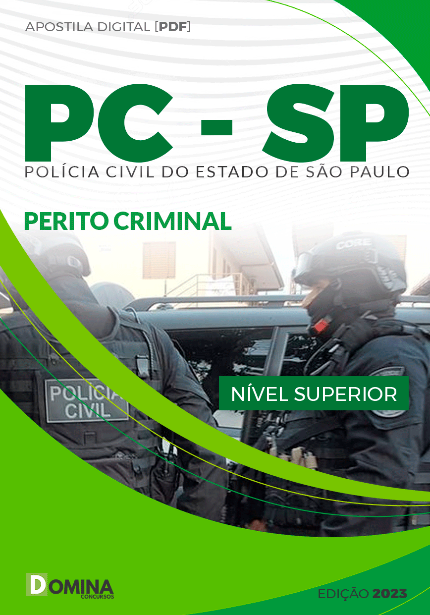 Apostila Concurso Polícia Civil SP 2023 Perito Criminal