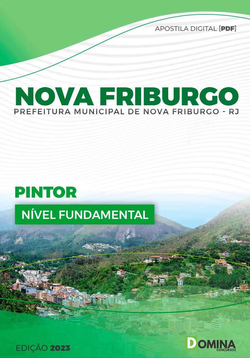 Apostila Concurso Pref Nova Friburgo RJ 2023 Pintor