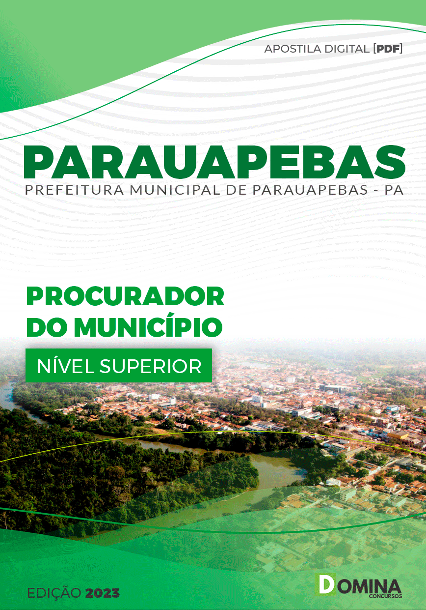 Apostila Pref Parauapebas PA 2023 Procurador Municipal