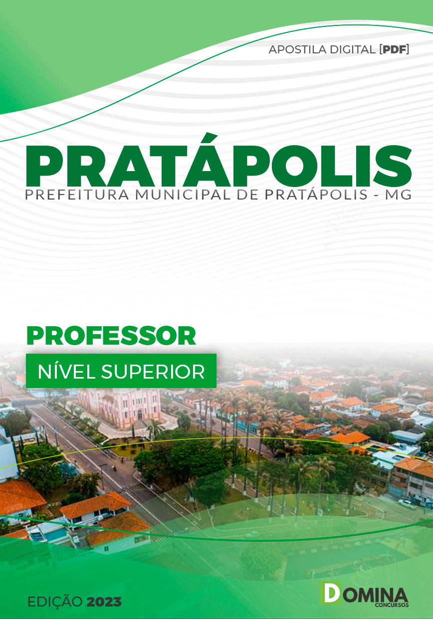 Apostila Pref Pratápolis MG 2023 Professor