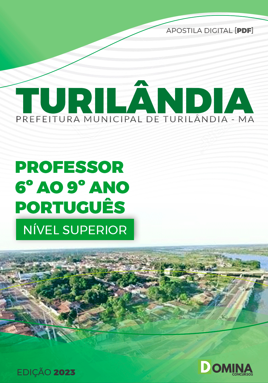 Apostila Pref Turilândia MA 2024 Professor 6º Ao 9º Português