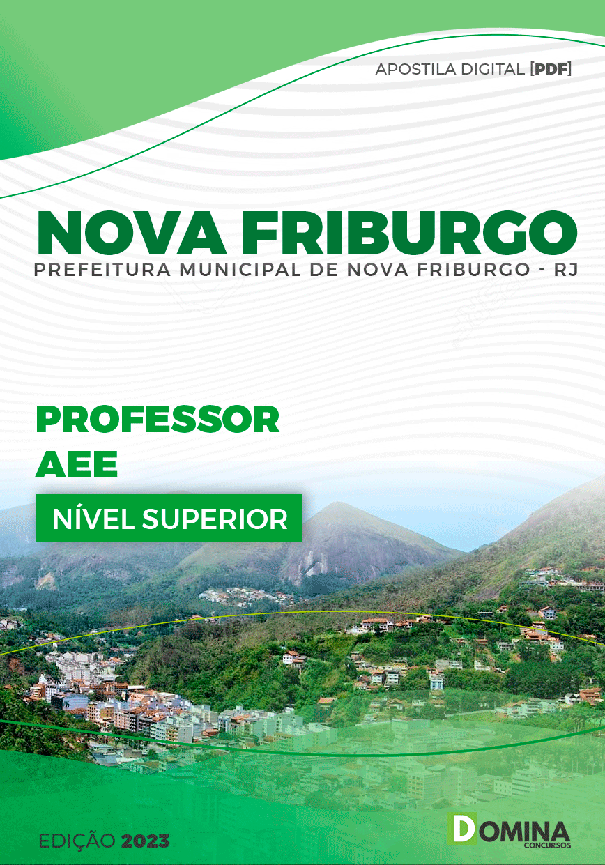 Apostila Pref Nova Friburgo RJ 2023 Professor AEE