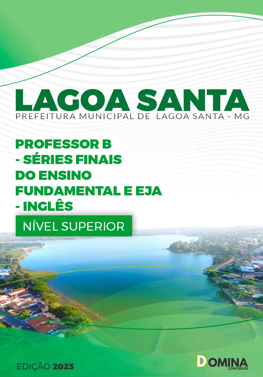 Apostila Pref Lagoa Santa MG 2023 Professor Inglês