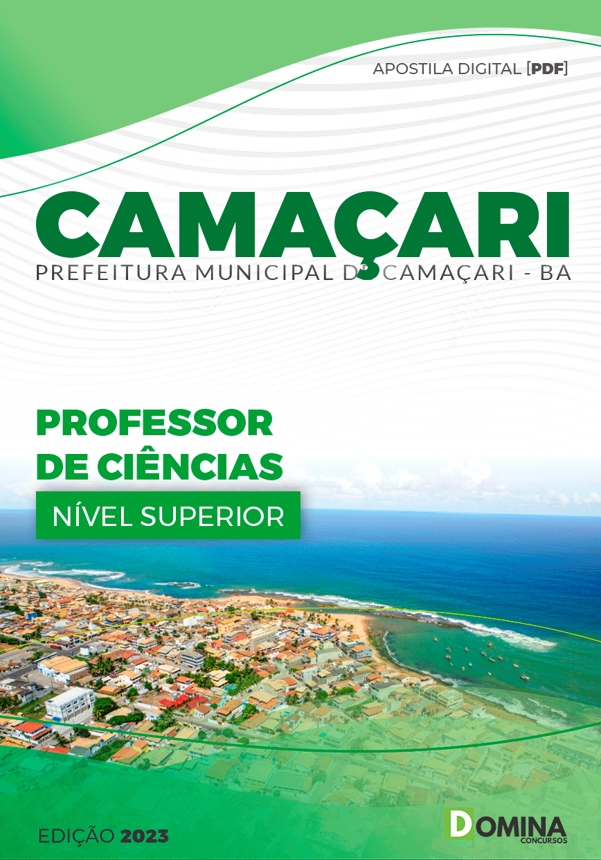 Apostila Pref Camaçari BA 2024 Professor Ciências