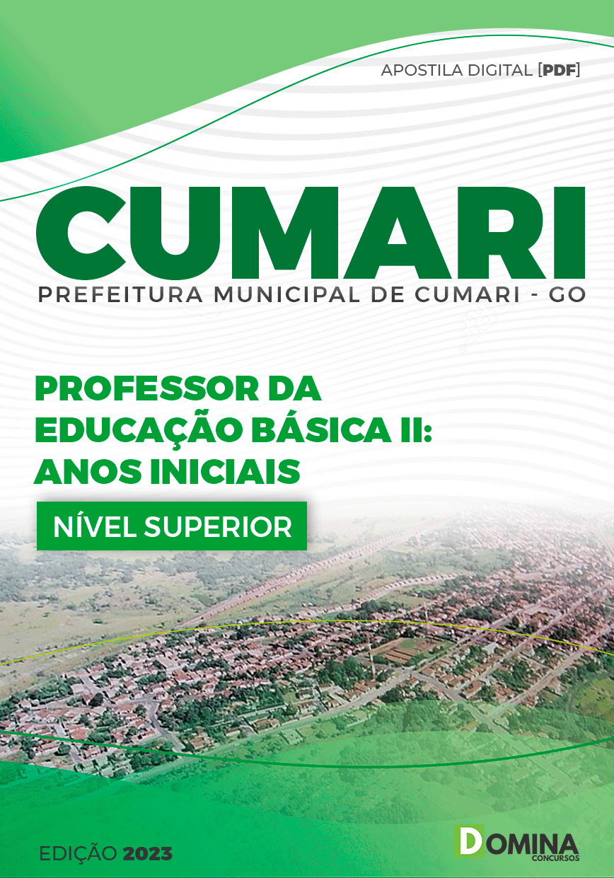 Apostila Concurso Pref Cumari GO 2024 Professo II Anos Iniciais