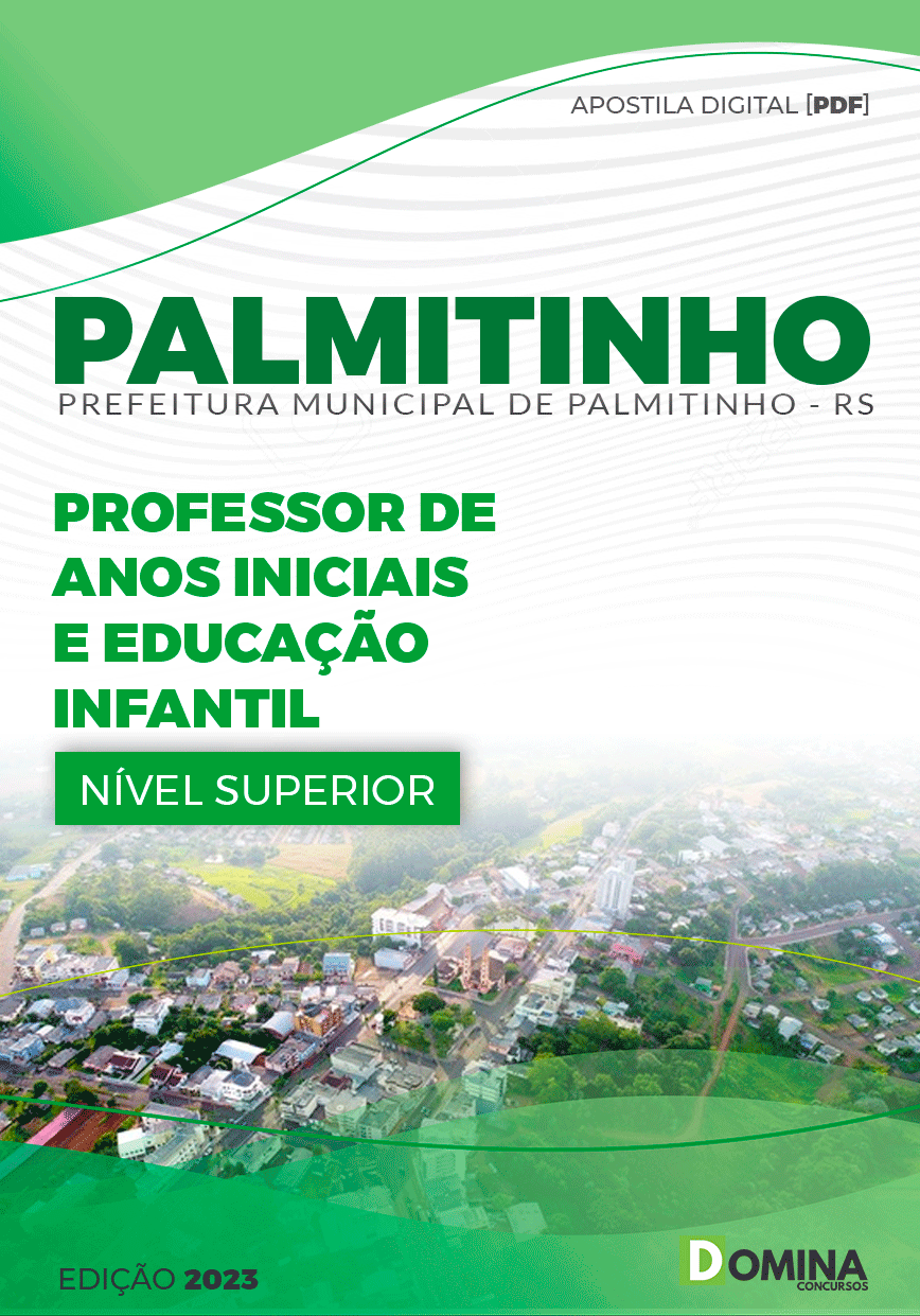 Apostila Pref Palmitinho RS 2023 Professor Educação Infantil