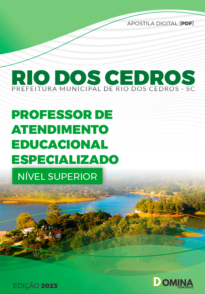 Pref Rio dos Cedros SC 2023 Prof Atendimento Especializado