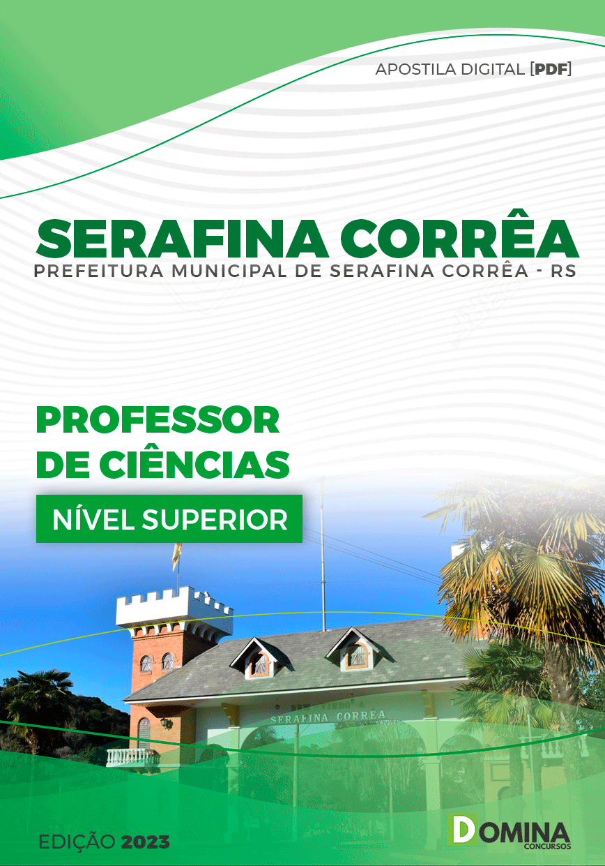 Pref Serafina Corrêa RS 2023 Professor de Ciências