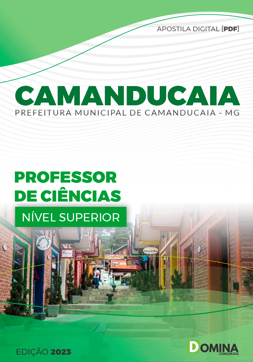 Apostila Pref Camanducaia MG 2024 Professor III Ciências