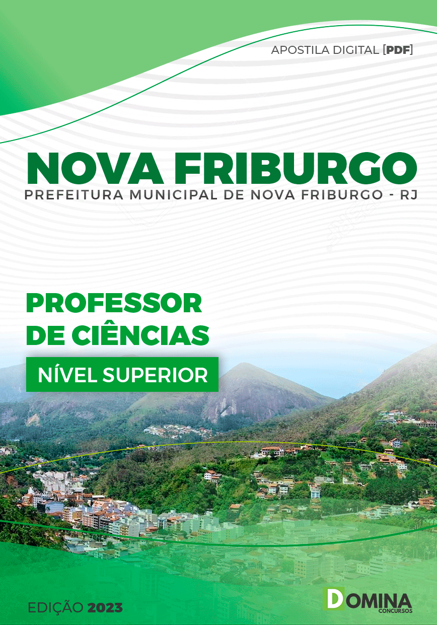 Apostila Pref Nova Friburgo RJ 2023 Professor Ciências