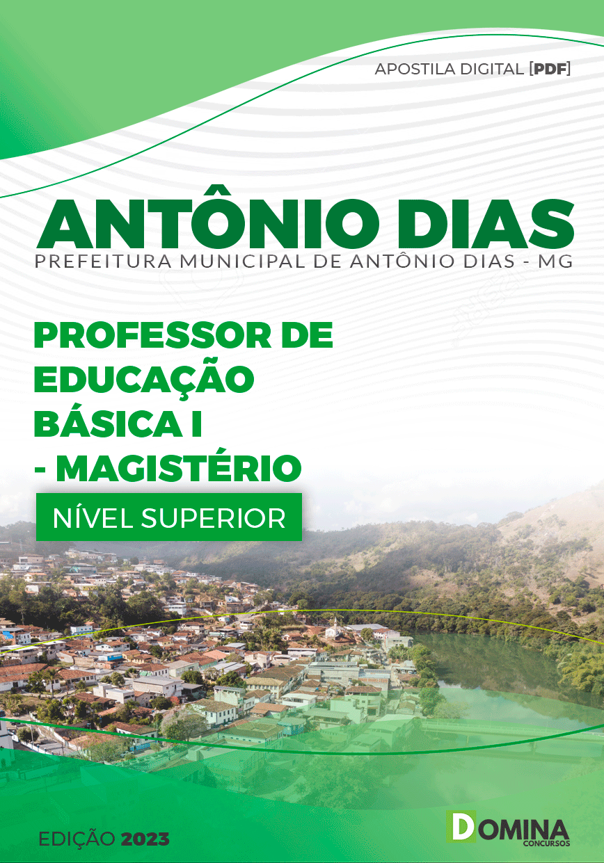 Apostila Pref Antônio Dias MG 2024 Professor Educação Básica I
