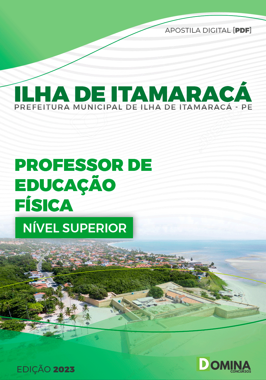 Apostila Câmara Ilha de Itamaracá PE 2023 Professor Educação Física
