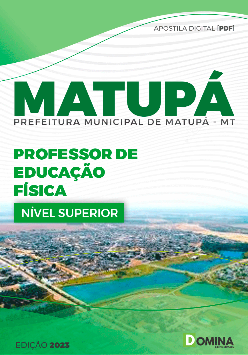 Apostila Pref Matupá MT 2023 Professor Educação Física