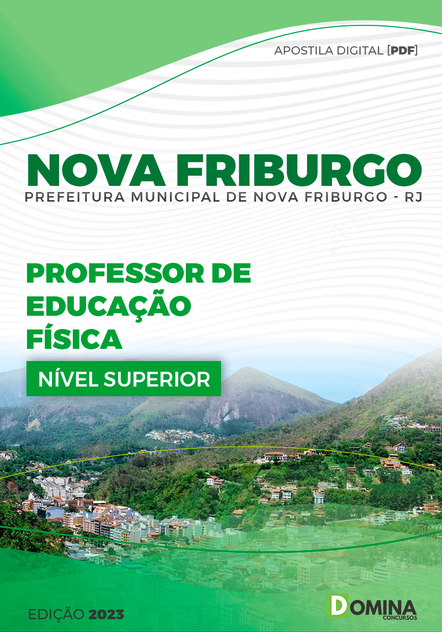 Apostila Pref Nova Friburgo RJ 2023 Professor Educação Física