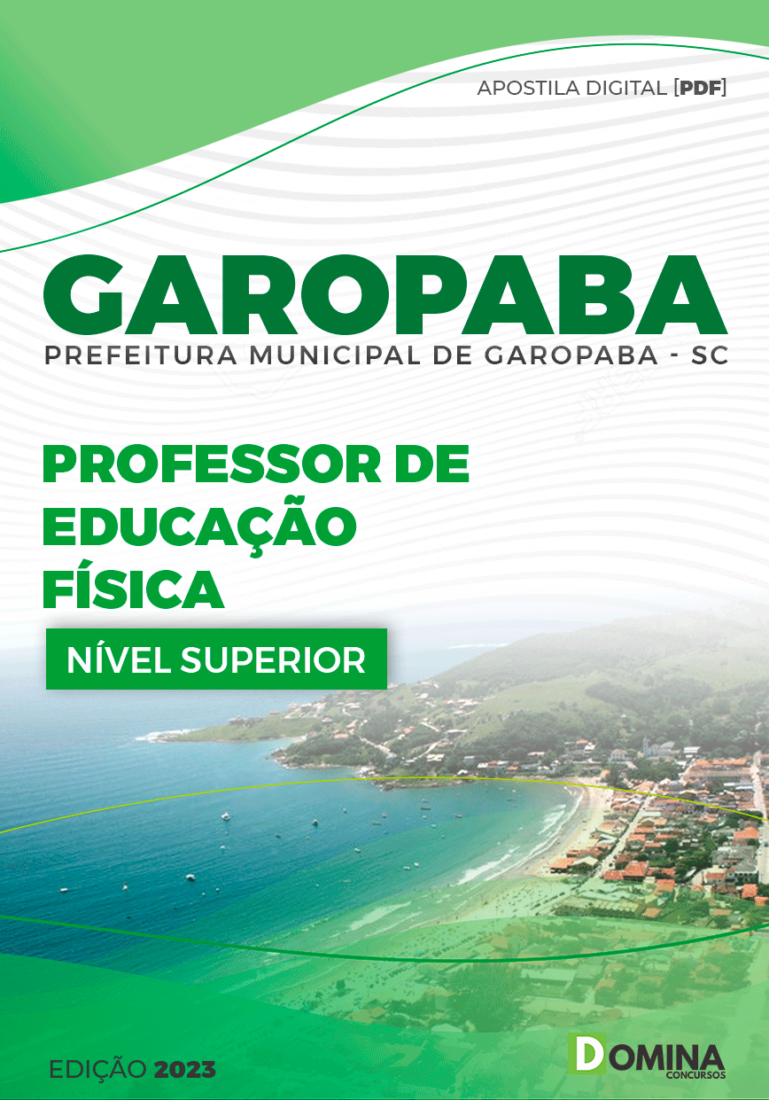 Apostila Concurso Pref Garopaba SC 2023 Professor Educação Física