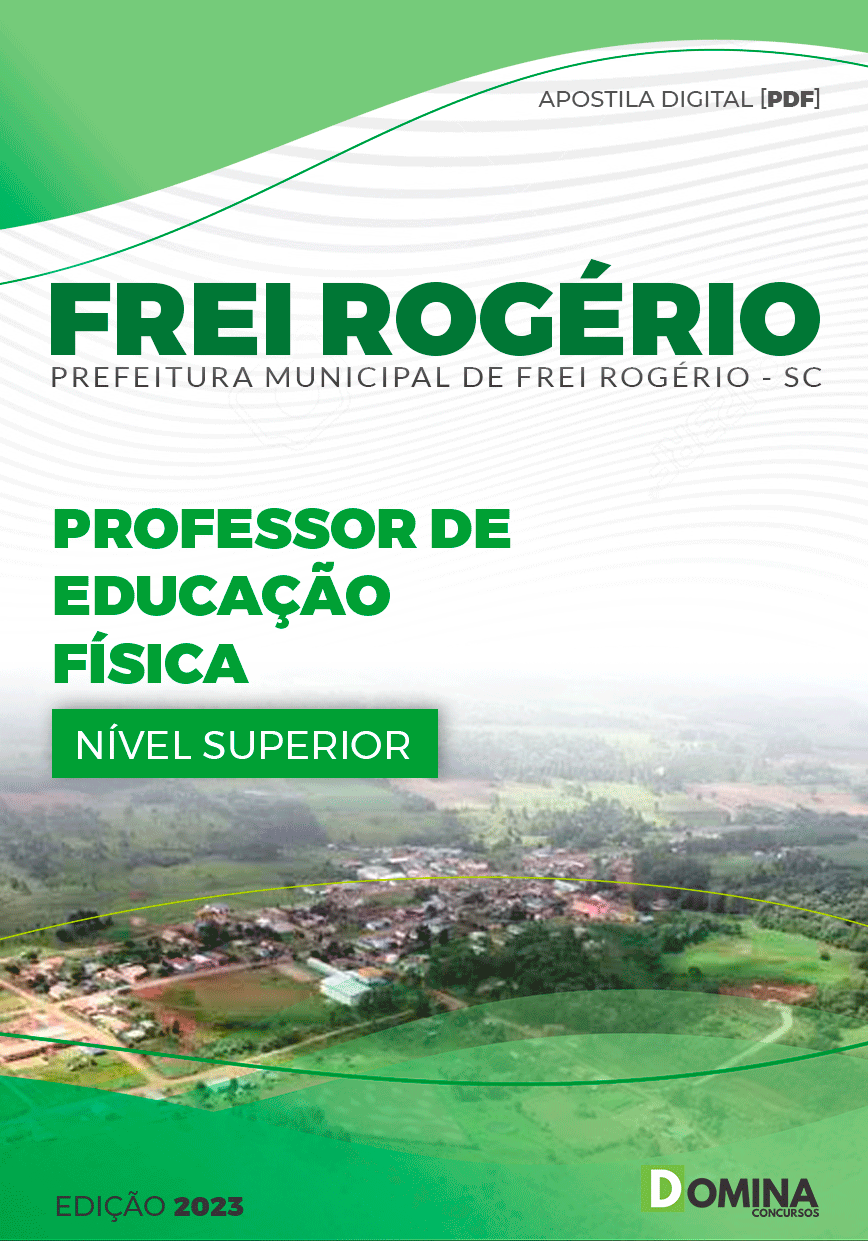 Apostila Pref Frei Rogério SC 2023 Professor Educação Física