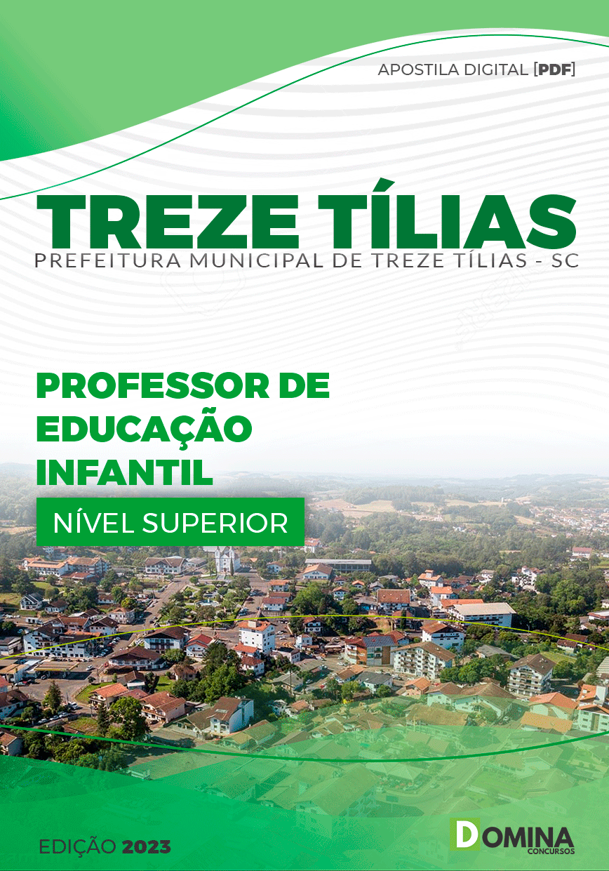 Apostila Pref Treze Tílias SC 2023 Professor Educação Infantil